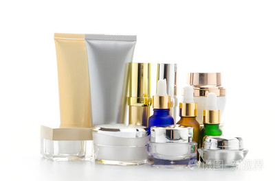 化妆品瓶照片 商业用途的视觉艺术